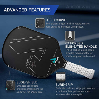 JOOLA Ben Johns Hyperion CFS 16 Graphite Paddle | Pickleball Sports
