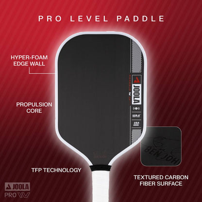JOOLA Ben Johns Perseus Pro IV 14mm Pickleball Paddle | Pickleball Sports