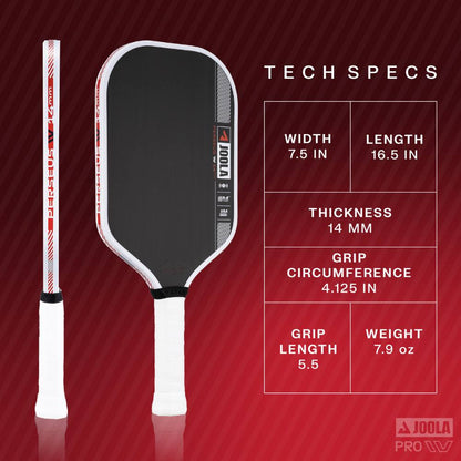 JOOLA Ben Johns Perseus Pro IV 14mm Pickleball Paddle | Pickleball Sports