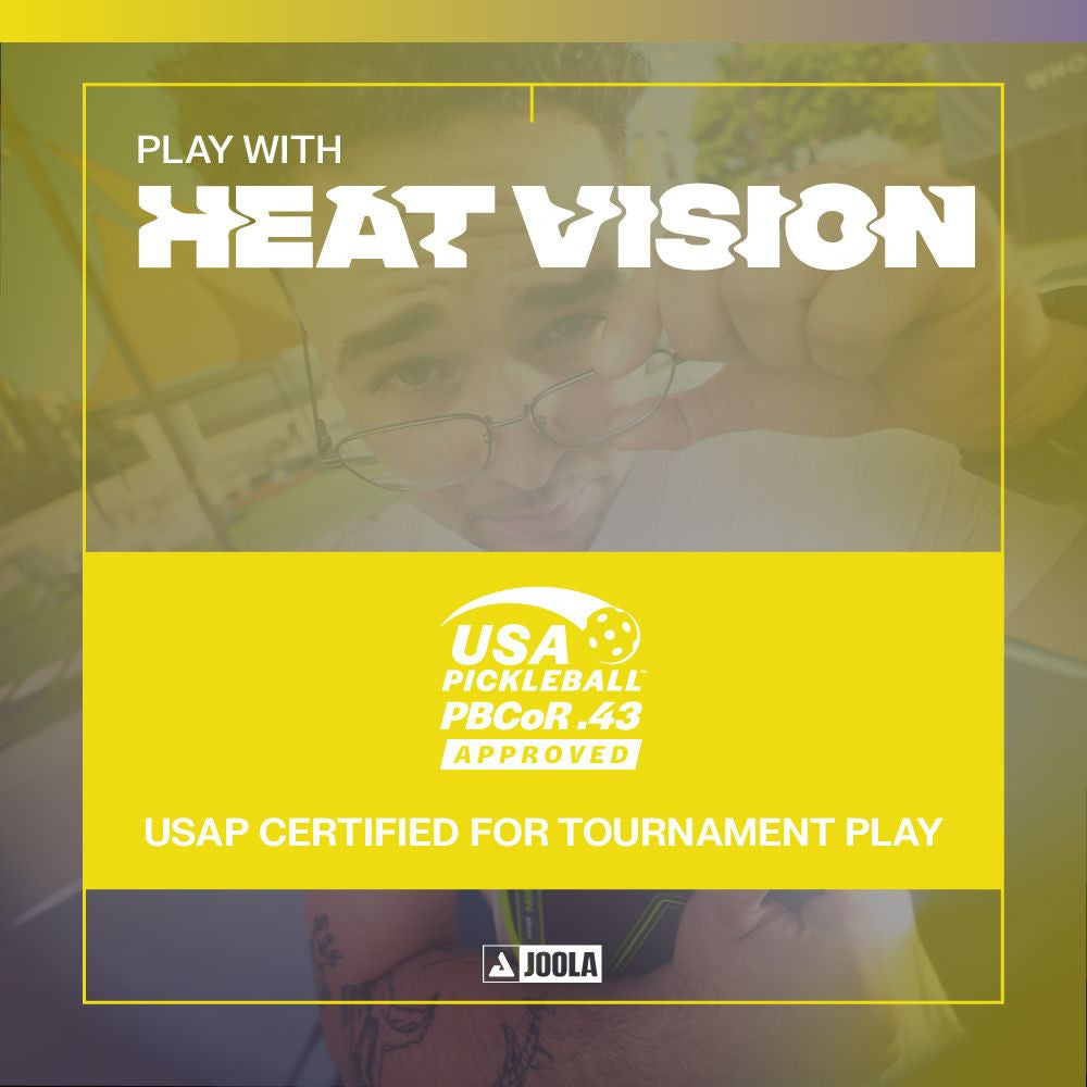 JOOLA Scorpeus Heat Vision 16mm Pickleball Paddle | Pickleball Sports