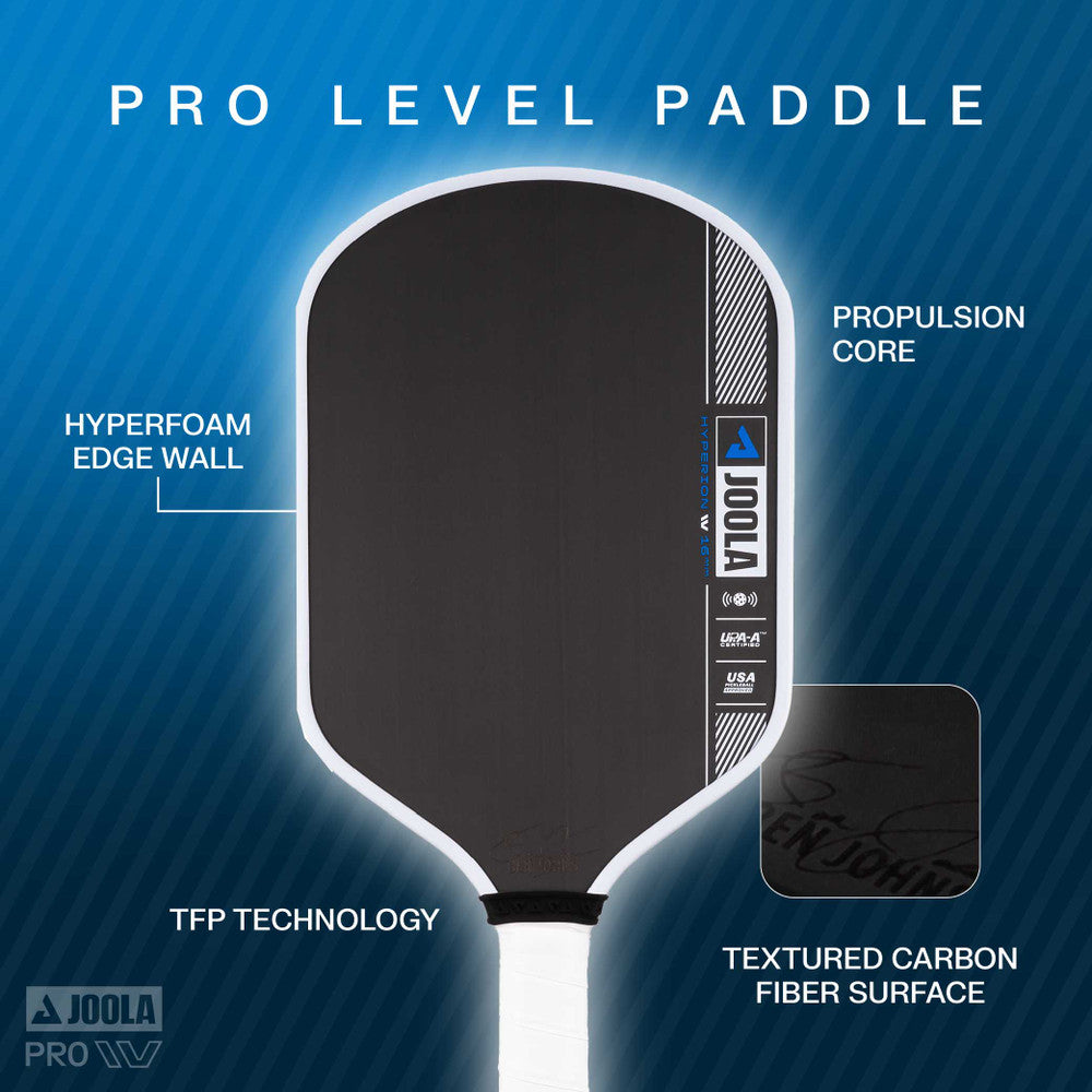 JOOLA Ben Johns Hyperion Pro IV 16mm Pickleball Paddle | Pickleball Sports