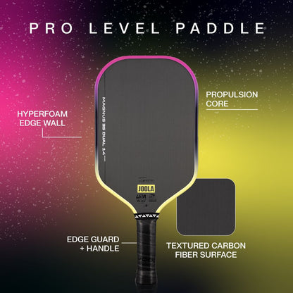 JOOLA Magnus Pro 3S Dual 14mm Pickleball Paddle | Pickleball Sports