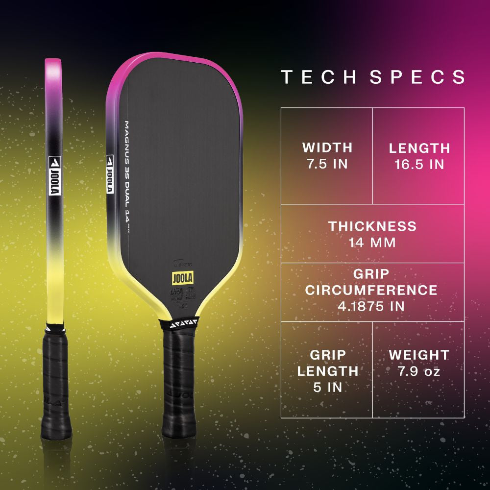 JOOLA Magnus Pro 3S Dual 14mm Pickleball Paddle | Pickleball Sports