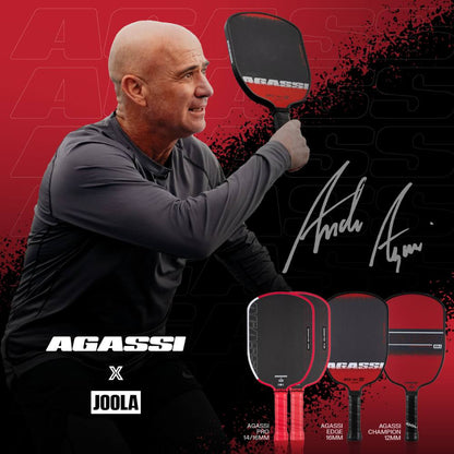 JOOLA Andre Agassi Pro 14mm Pickleball Paddle | Pickleball Sports