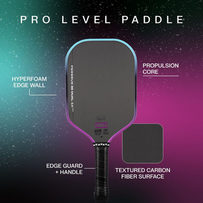 JOOLA Perseus Pro 3S Dual 14mm Pickleball Paddle | Pickleball Sports