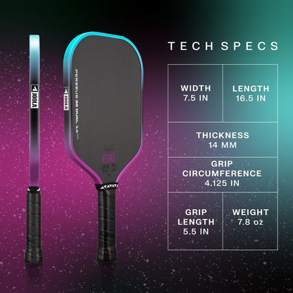 JOOLA Perseus Pro 3S Dual 14mm Pickleball Paddle | Pickleball Sports
