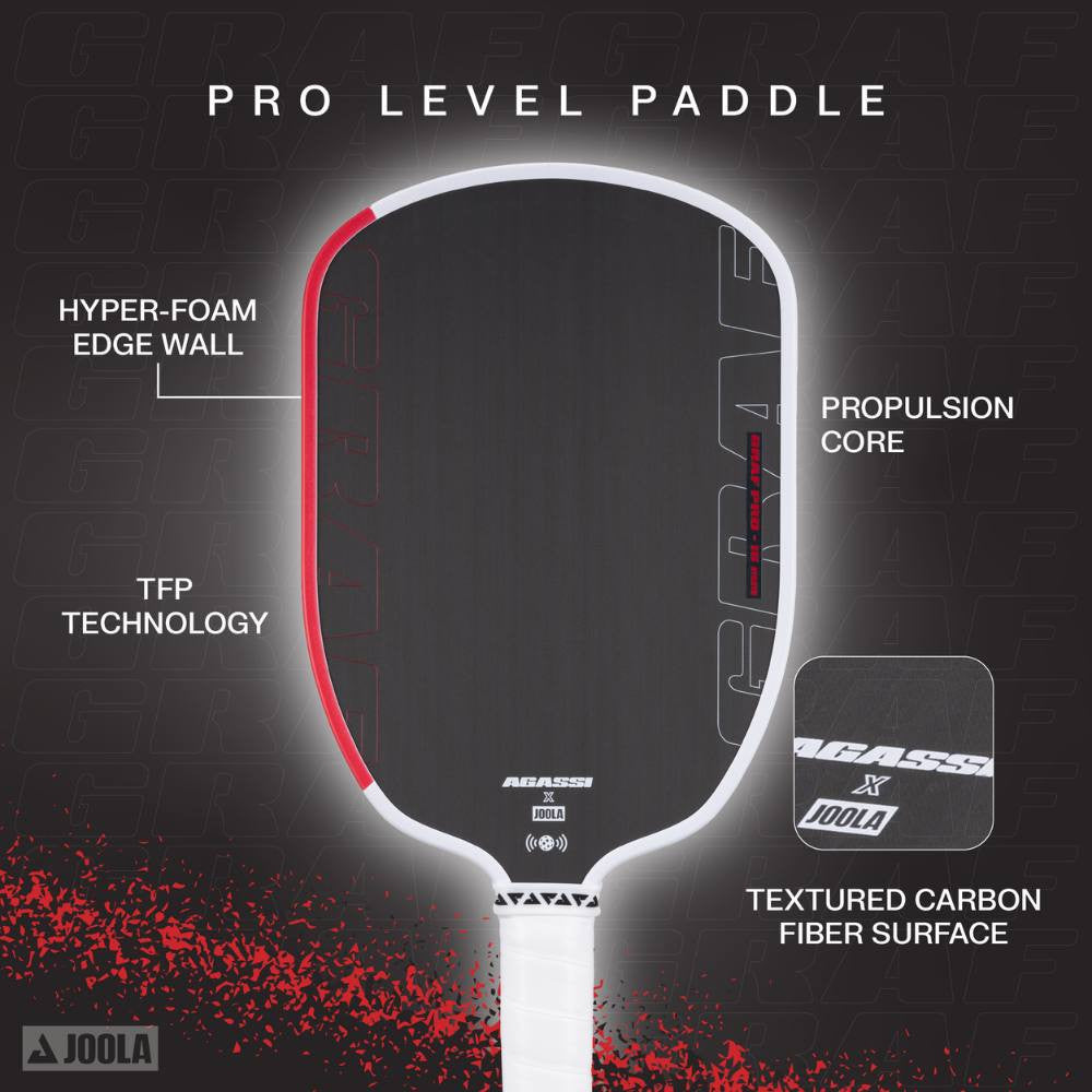JOOLA Steffi Graf Pro 16mm Pickleball Paddle | Pickleball Sports