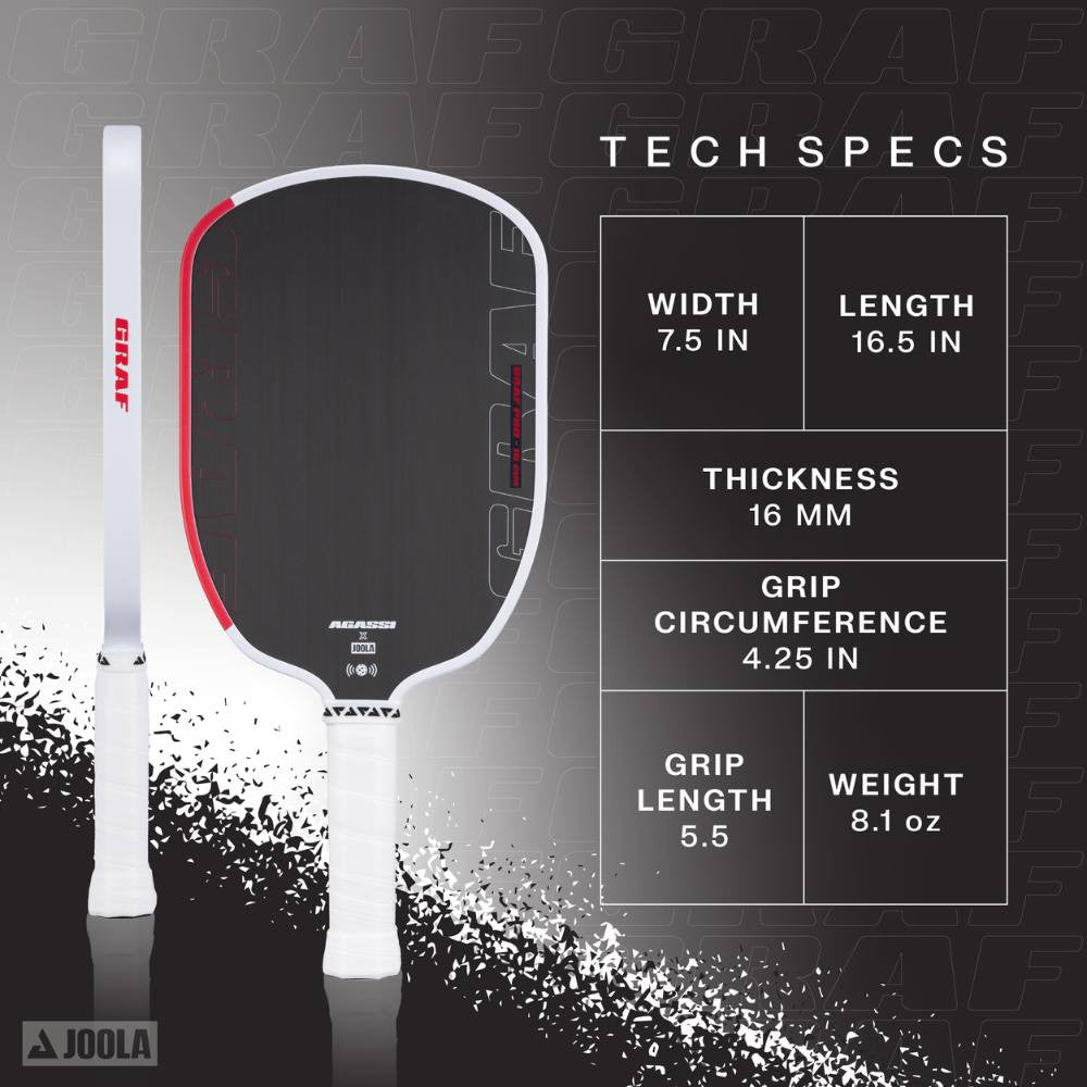 JOOLA Steffi Graf Pro 16mm Pickleball Paddle | Pickleball Sports