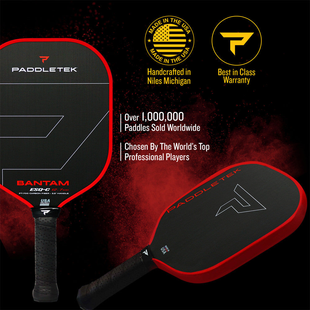 Paddletek Bantam ESQ-C 12.7mm Pickleball Paddle | Pickleball Sports