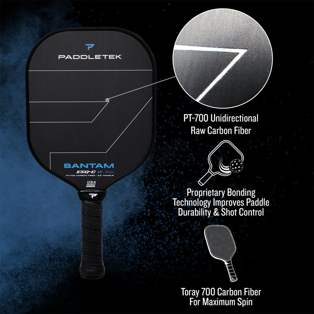 Paddletek Bantam ESQ-C 14.3mm Pickleball Paddle | Pickleball Sports