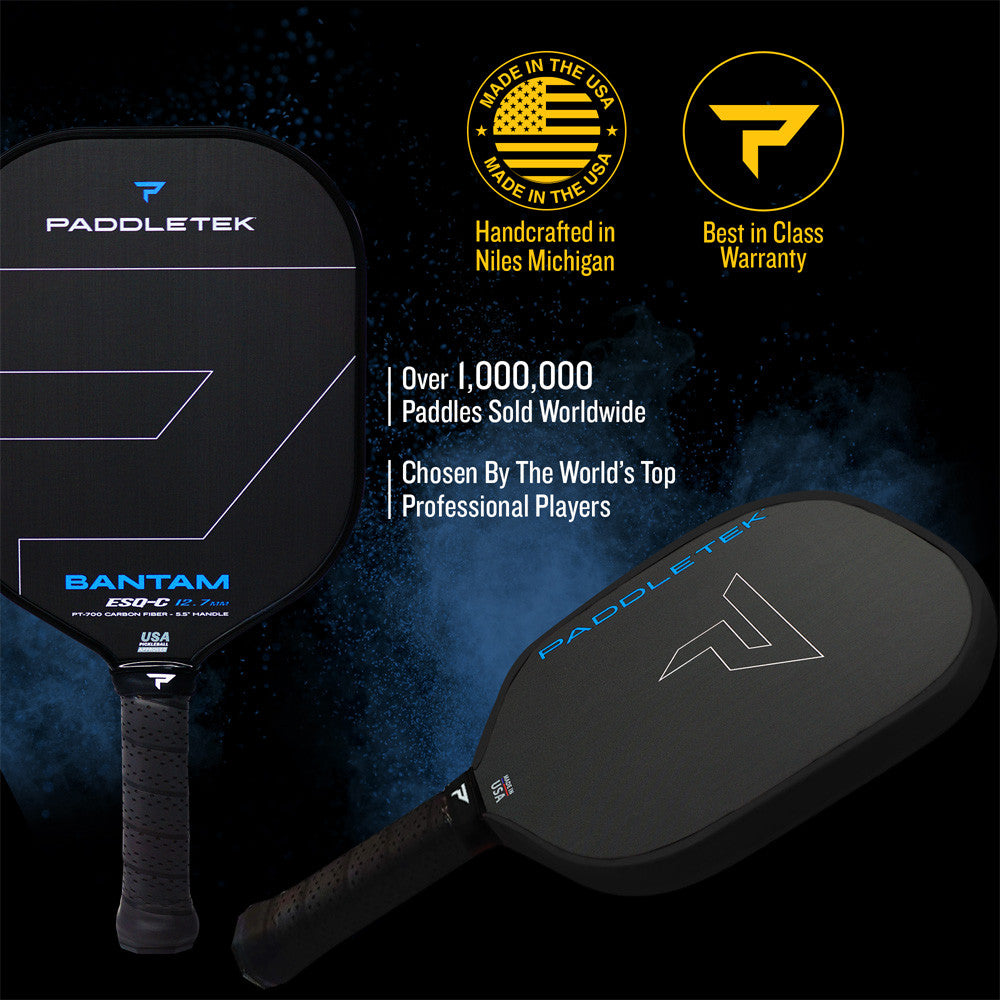 Paddletek Bantam ESQ-C 14.3mm Pickleball Paddle | Pickleball Sports