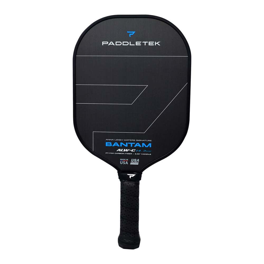 Paddletek Bantam ALW-C Anna Leigh Waters Carbon 14.3mm Paddle | Pickleball Sports
