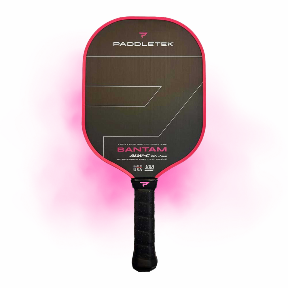 Paddletek Bantam ALW-C Anna Leigh Waters Carbon 12.7mm Paddle | Pickleball Sports