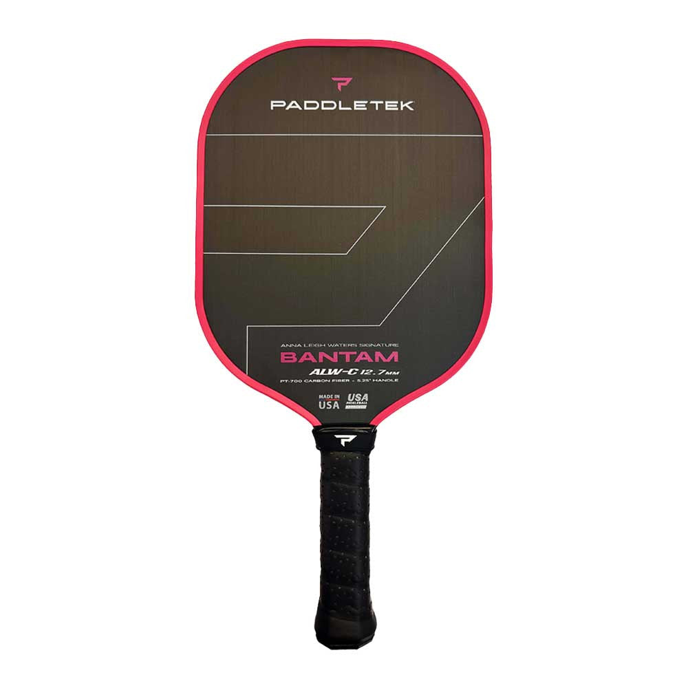 Paddletek Bantam ALW-C Anna Leigh Waters Carbon 12.7mm Paddle | Pickleball Sports