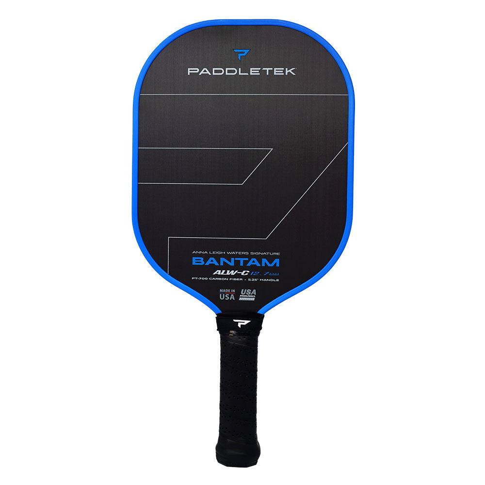 Paddletek Bantam ALW-C Anna Leigh Waters Carbon 12.7mm Paddle | Pickleball Sports