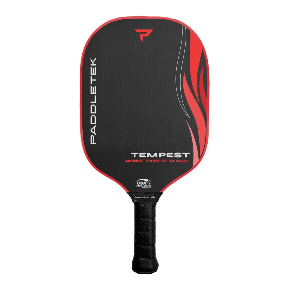 Paddletek Tempest Wave Pro-C 14.3mm Pickleball Paddle | Pickleball Sports
