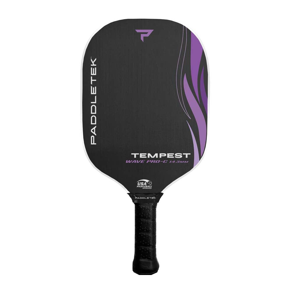 Paddletek Tempest Wave Pro-C 14.3mm Pickleball Paddle | Pickleball Sports