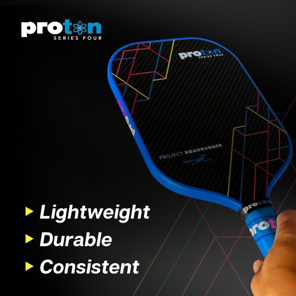 Proton Series Four Pickleball Paddle - Project Roadrunner | Pickleball Sports
