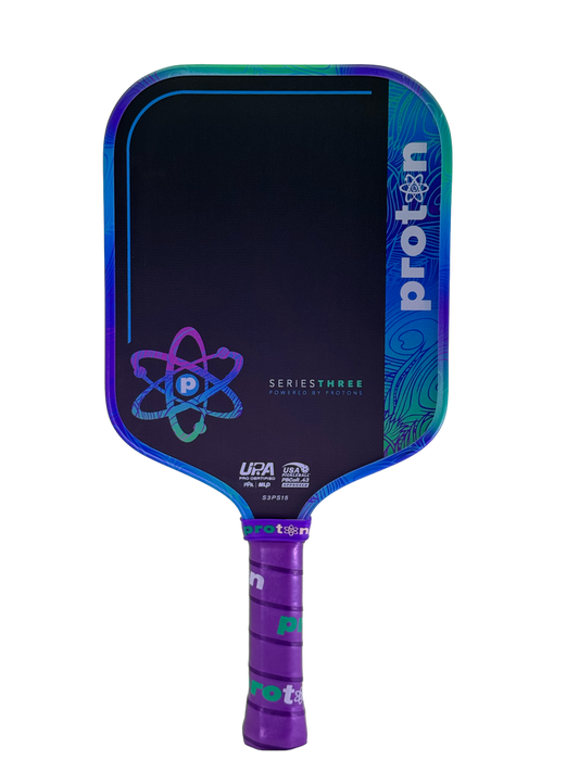 Proton Series Three Project Peacock 15mm Widebody Pickleball Paddle | Pickleball Sports