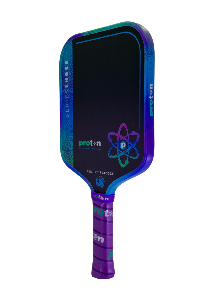 Proton Series Three Project Peacock 15mm Widebody Pickleball Paddle | Pickleball Sports