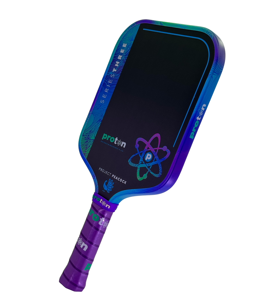 Proton Series Three Project Peacock 15mm Widebody Pickleball Paddle | Pickleball Sports