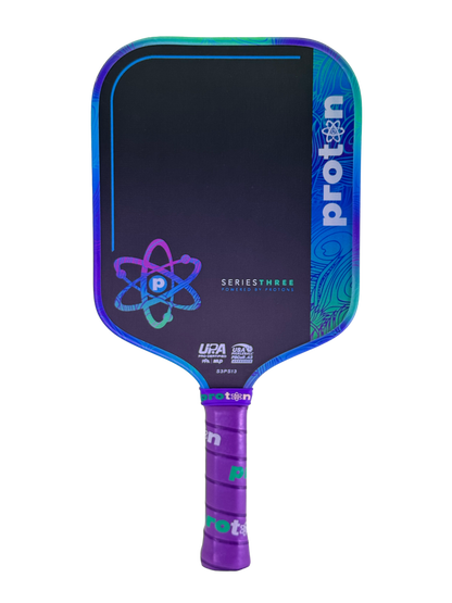 Proton Series Three Project Peacock 13mm Widebody Pickleball Paddle | Pickleball Sports
