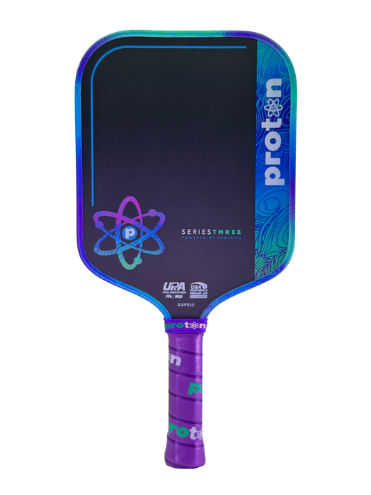 Proton Series Three Project Peacock 13mm Widebody Pickleball Paddle | Pickleball Sports