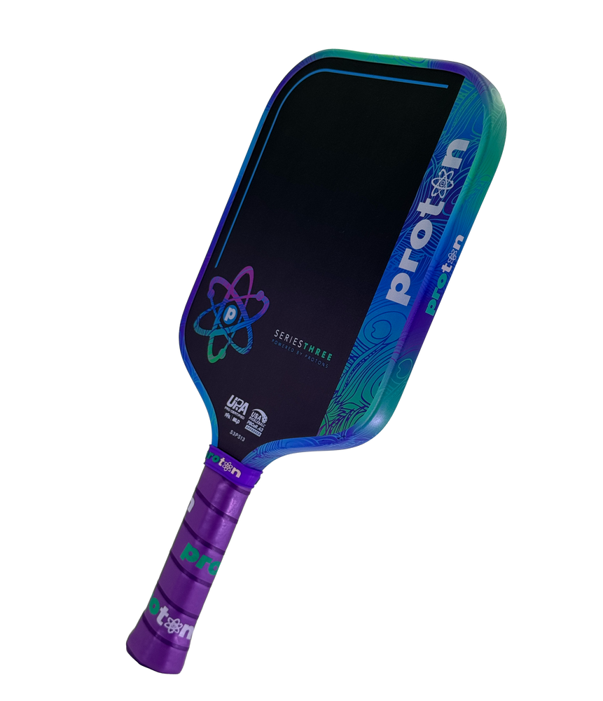 Proton Series Three Project Peacock 13mm Widebody Pickleball Paddle | Pickleball Sports