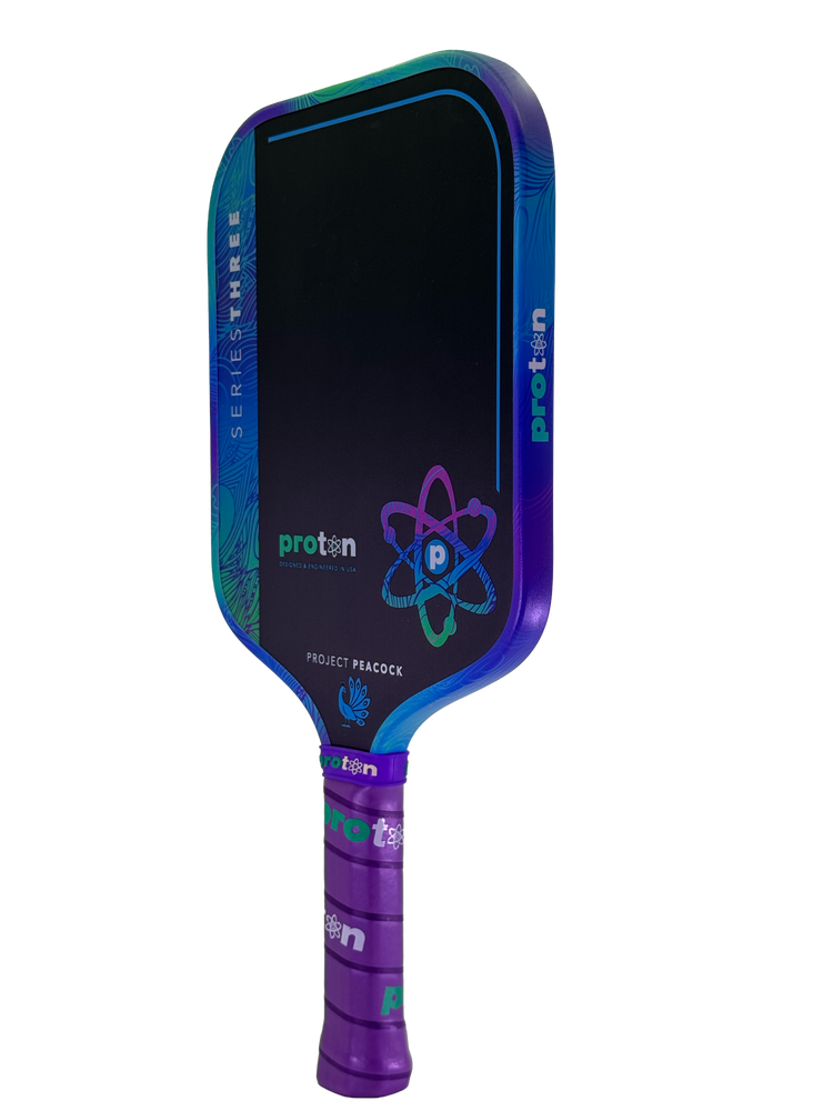 Proton Series Three Project Peacock 13mm Widebody Pickleball Paddle | Pickleball Sports