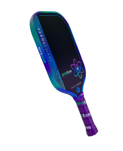 Proton Series Three Project Peacock 13mm Elongated Pickleball Paddle | Pickleball Sports