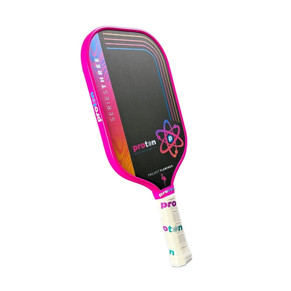 Proton Series Three Project Peacock 13mm Pickleball Paddle | Pickleball Sports