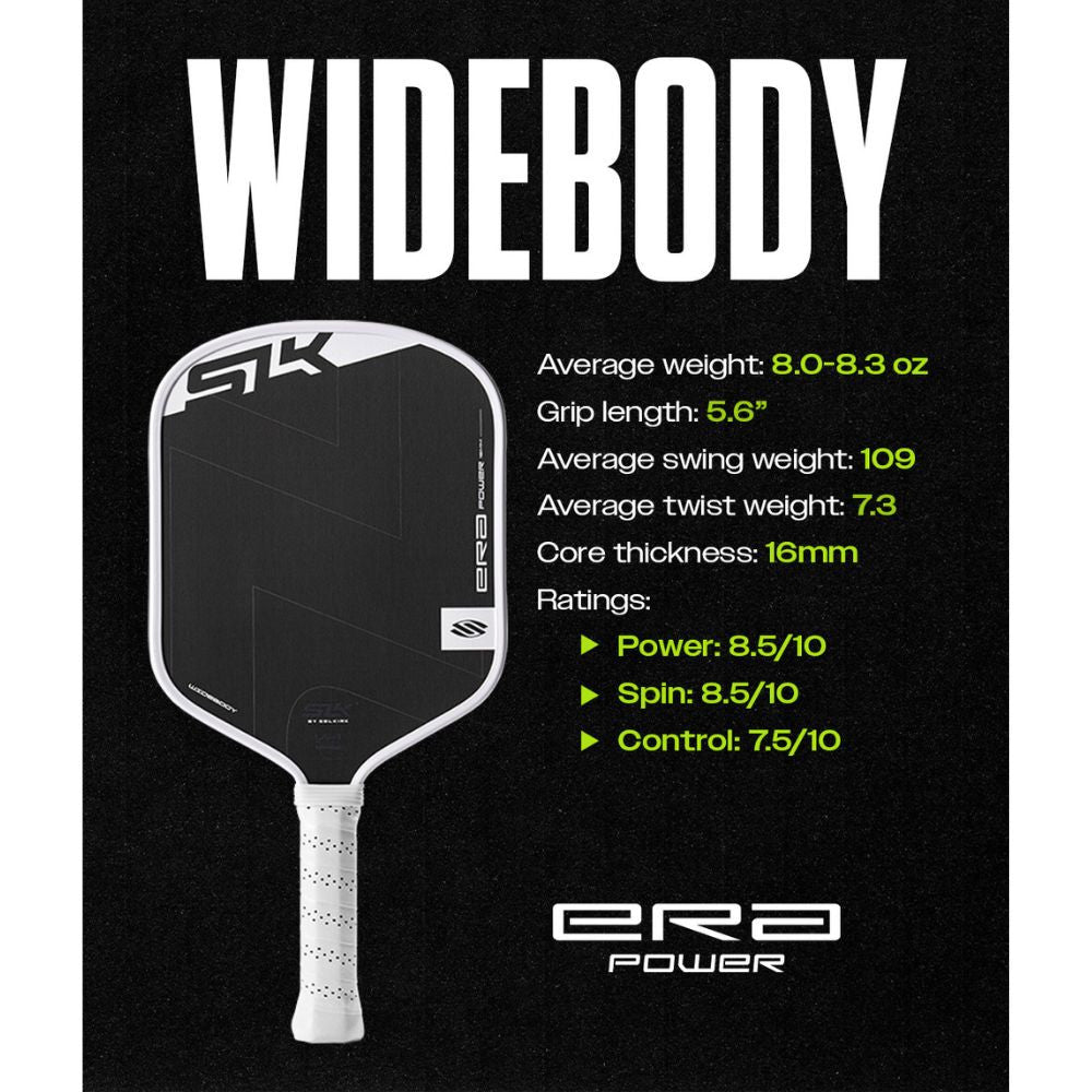 Selkirk SLK ERA Power Widebody Pickleball Paddle | Pickleball Sports