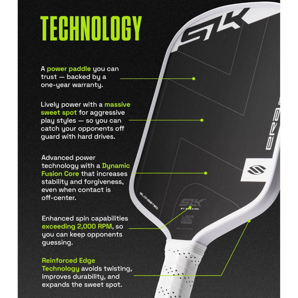 Selkirk SLK ERA Power Widebody Pickleball Paddle | Pickleball Sports