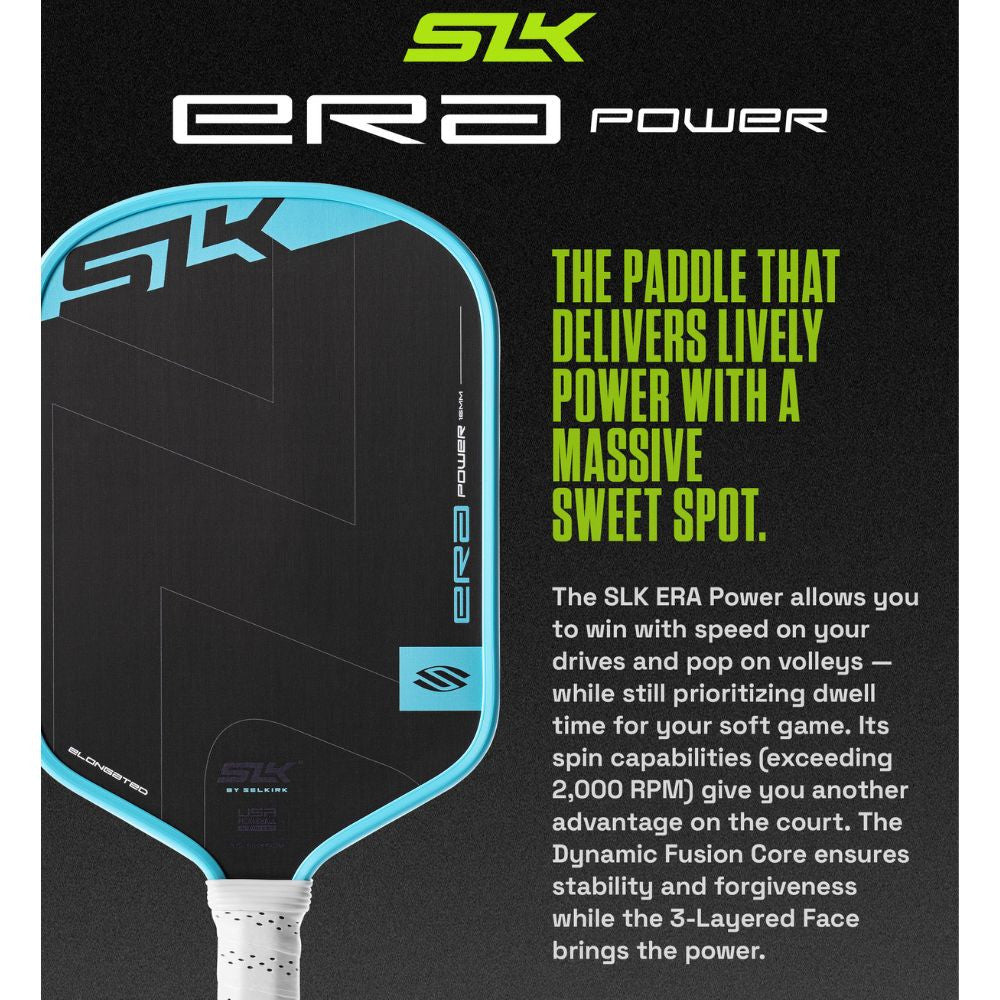 Selkirk SLK ERA Power Widebody Pickleball Paddle | Pickleball Sports