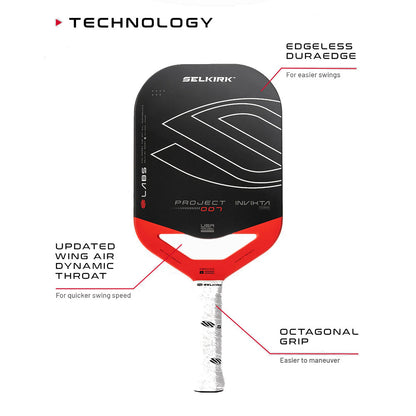Selkirk Labs Project 007 Invikta 14mm Pickleball Paddle | Pickleball Sports