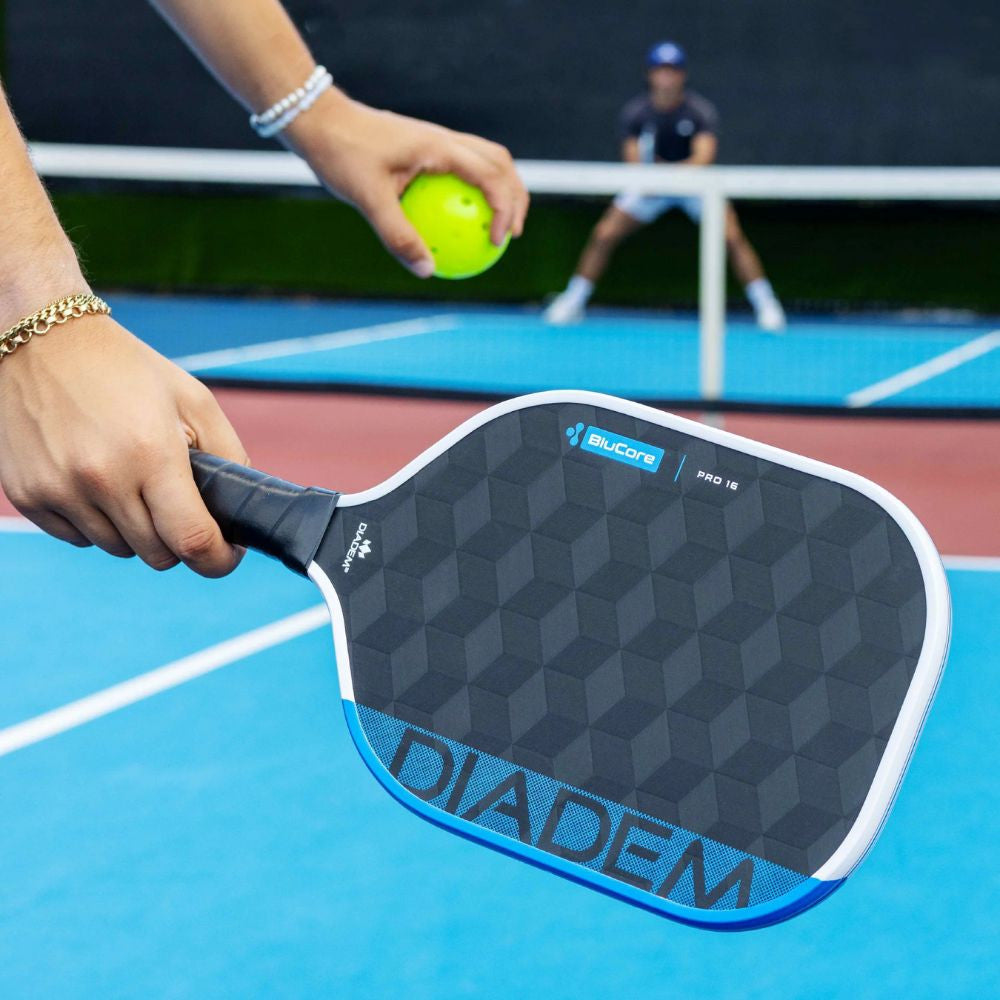 Diadem Edge BluCore Pro 16mm Pickleball Paddle | Pickleball Sports