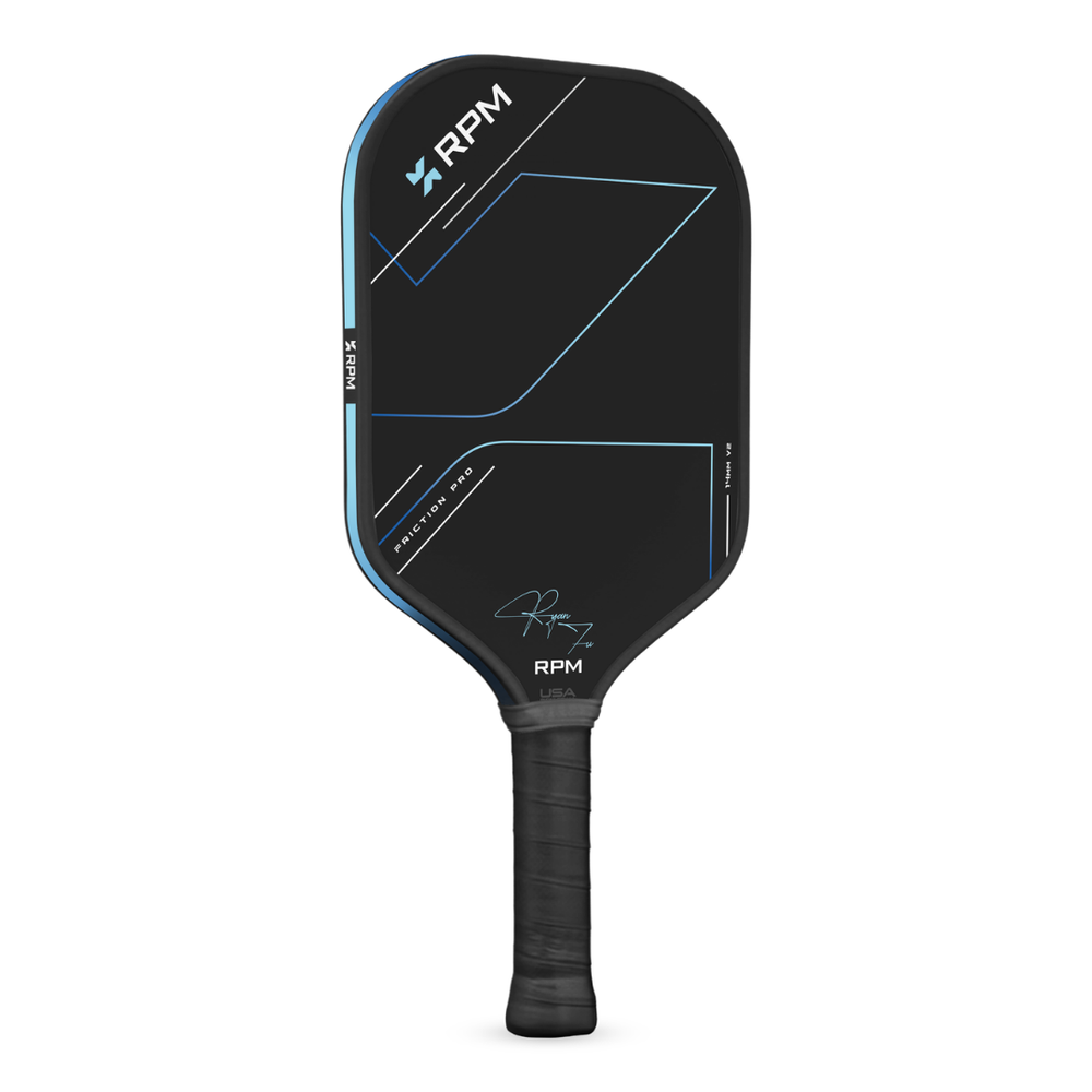 RPM Friction Pro Elongated V2 Carbon Fiber Pickleball Paddle | Pickleball Sports