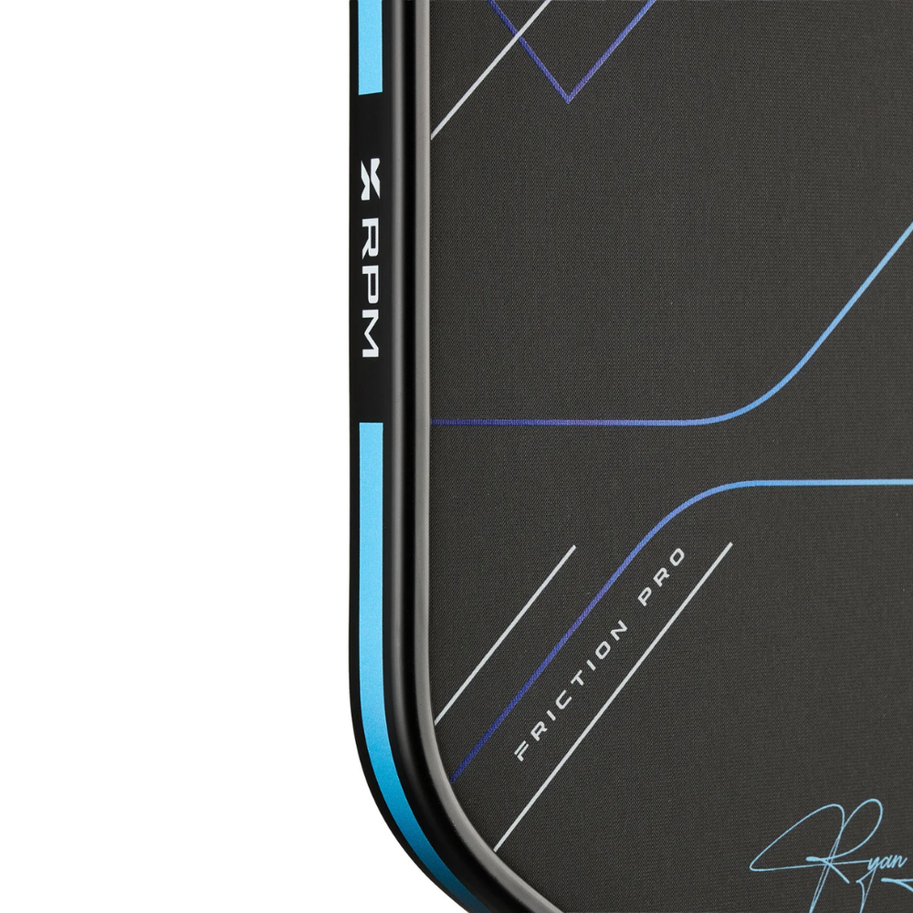 RPM Friction Pro Elongated V2 Carbon Fiber Pickleball Paddle | Pickleball Sports