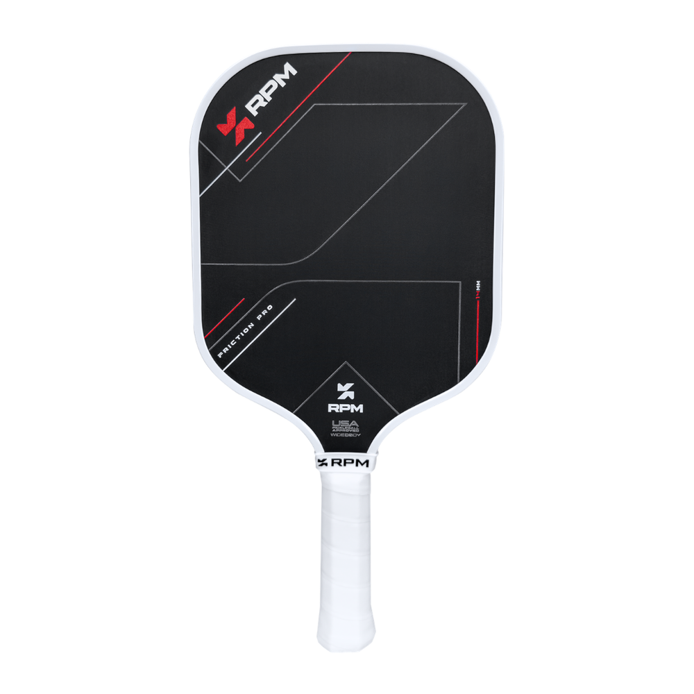 RPM Friction Pro Widebody V1 Carbon Fiber Pickleball Paddle | Pickleball Sports