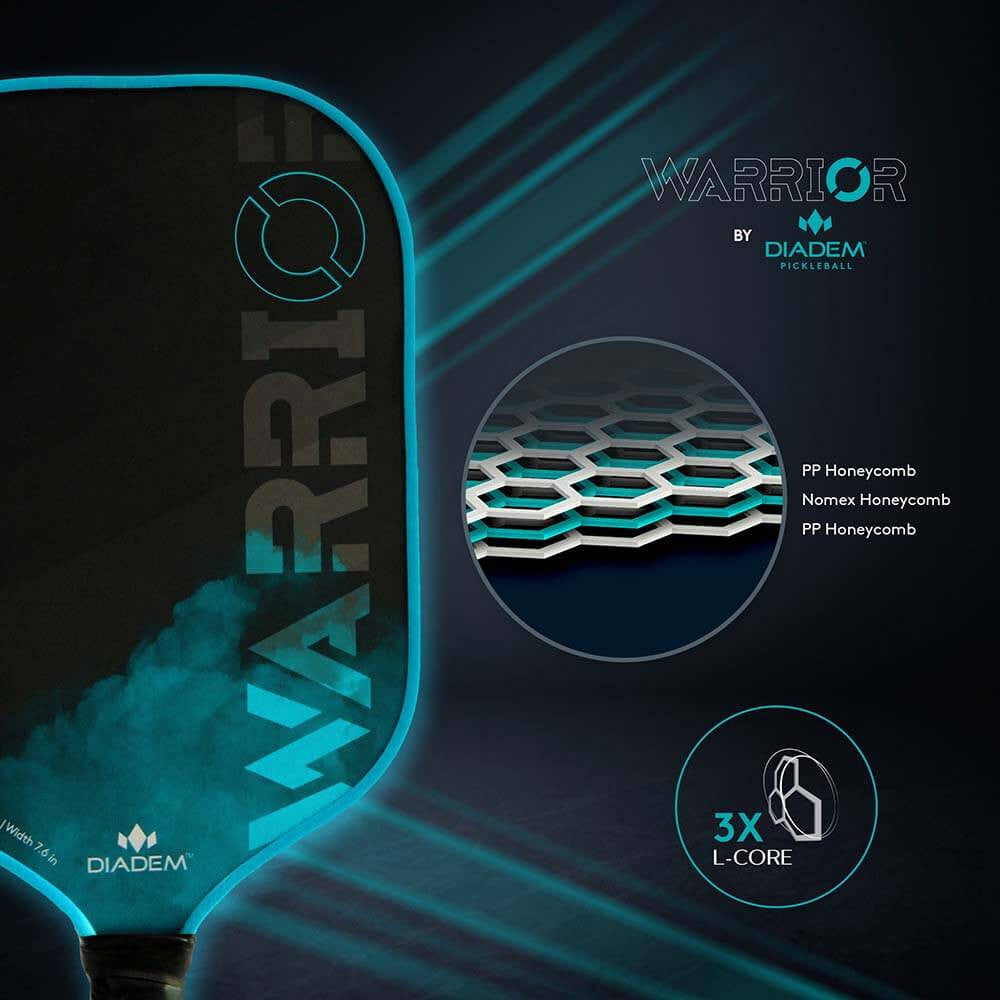 Diadem Warrior V1 Pickleball Paddle | Pickleball Sports