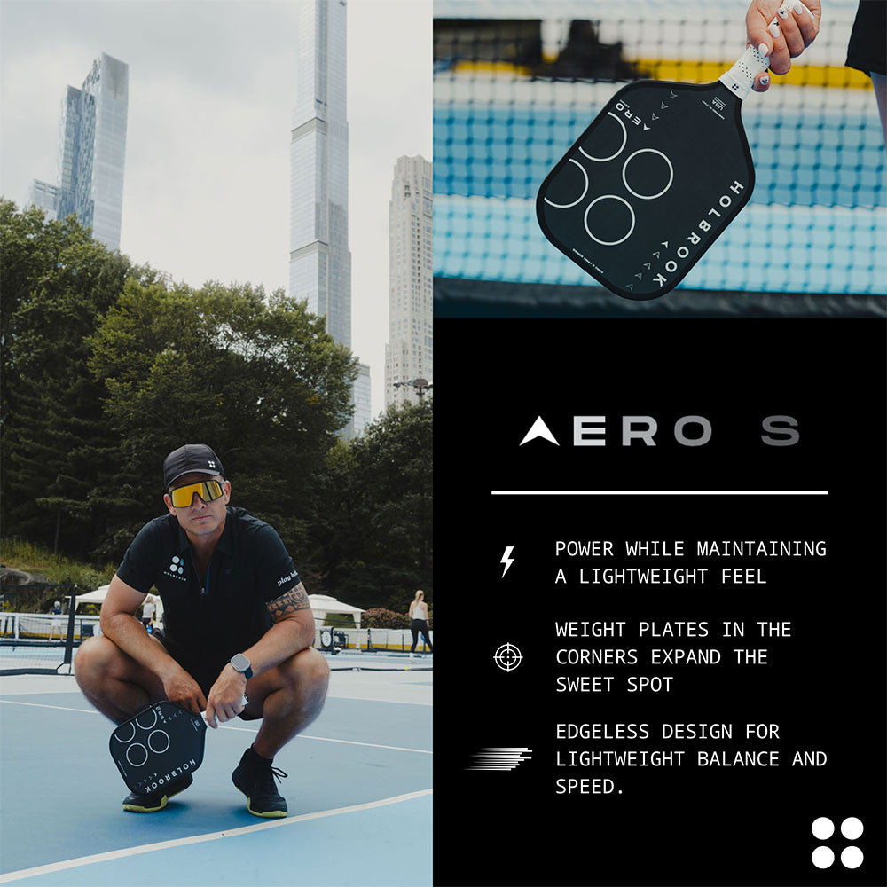 Holbrook Aero S 16mm Pickleball Paddle | Pickleball Sports