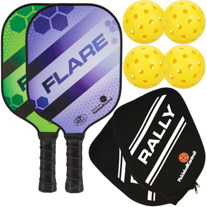 Rally Flare Graphite 2-Paddle Bundle | Pickleball Sports