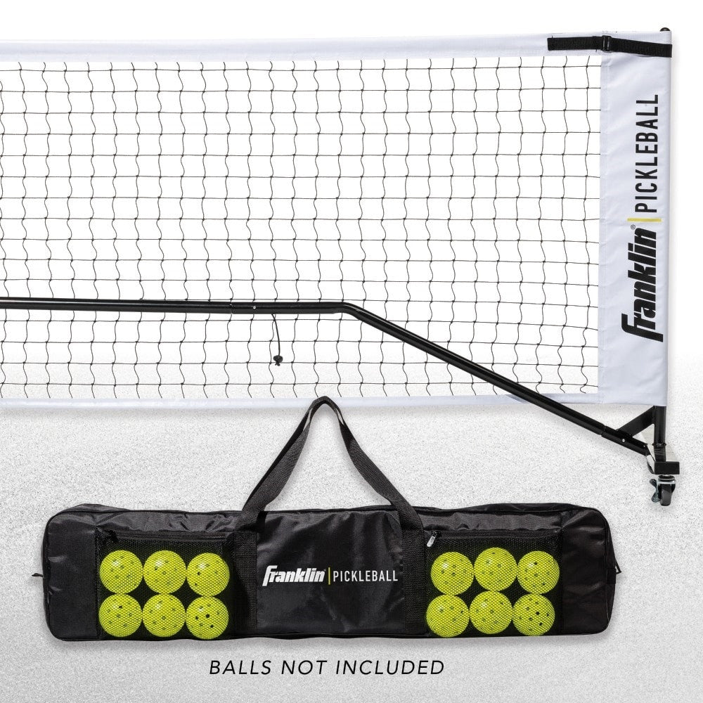 Franklin Portable Pickleball Net System with Wheel | Pickleball Sports