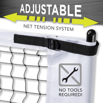 Franklin Portable Pickleball Net System with Wheel | Pickleball Sports