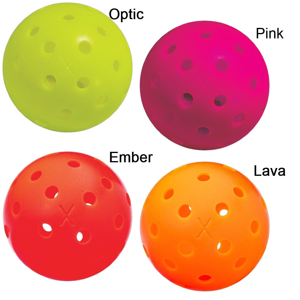 Franklin X-40 Performance Outdoor Pickleballs - 12 Pack (YPP) | Pickleball Sports