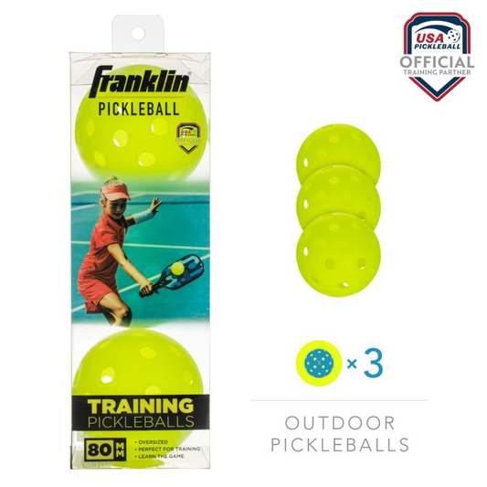 Franklin Sports Oversized Training Pickleballs | Pickleball Sports