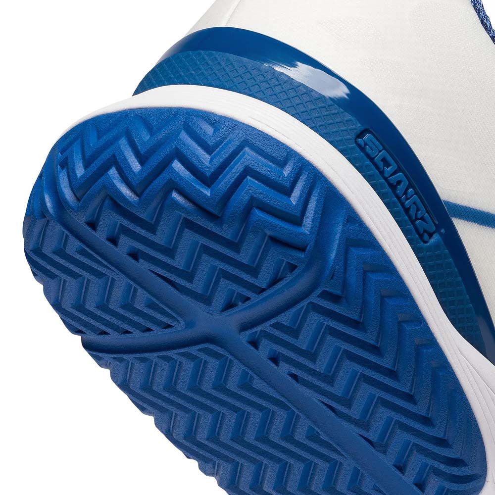 SQAIRZ XRZ™  White/Blue Pickleball Court Shoes | Pickleball Sports