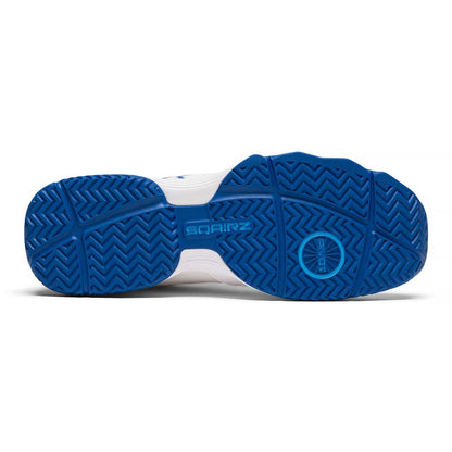 SQAIRZ XRZ™  White/Blue Pickleball Court Shoes | Pickleball Sports