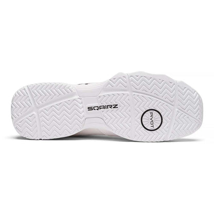 SQAIRZ XRZ™  White/Black Pickleball Court Shoes | Pickleball Sports