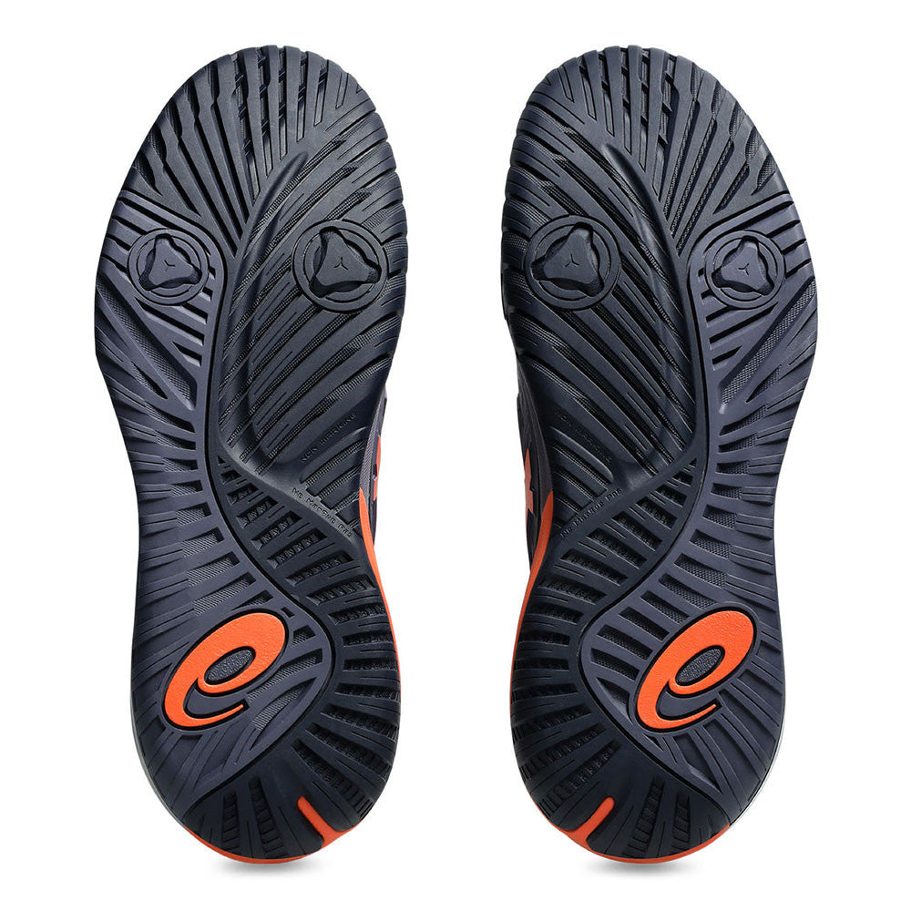 ASICS Gel-Resolution X  Greyish Purple/Nova Orange Court Shoe | Pickleball Sports